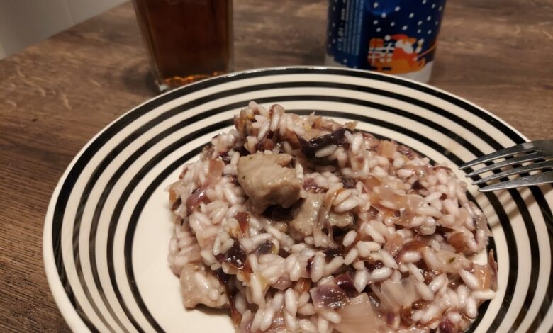 Risotto med radicchio