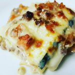 Hvid lasagne med squash