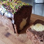Chokoladekage med påskehare