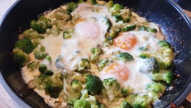 Bagt broccoli