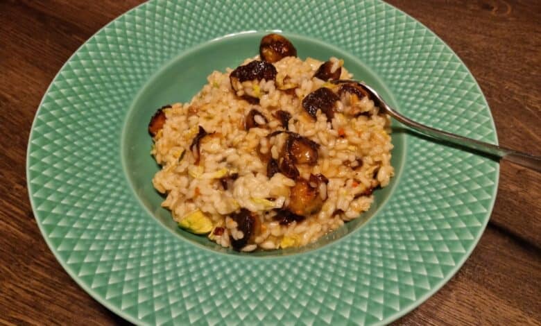 Risotto med rosenkål