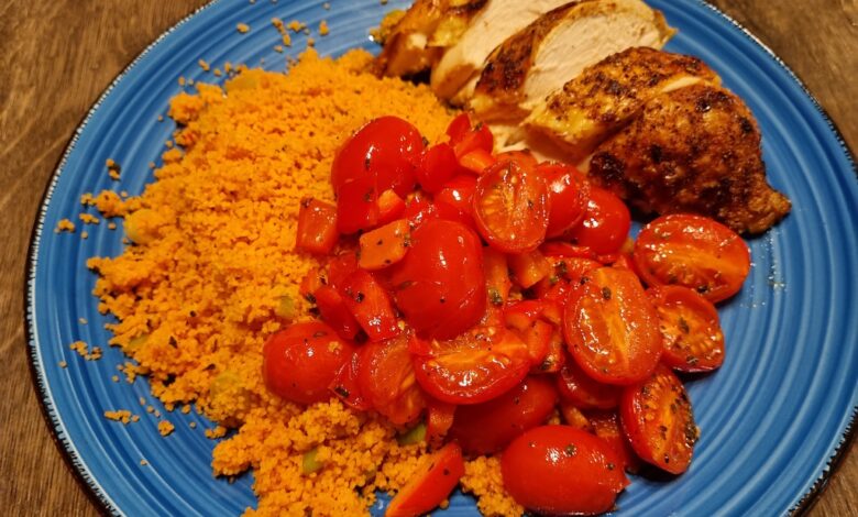 couscous med ovnstegte peberfrugter
