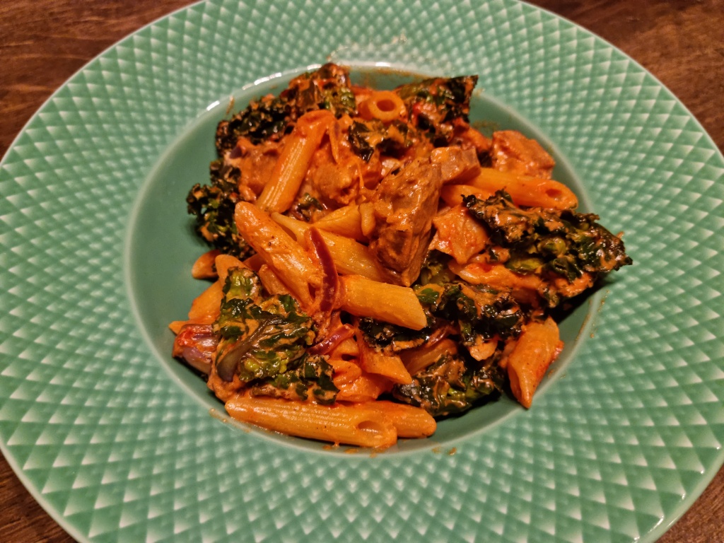 Cremet pastaret med Flower Sprouts HENRIKS MADBLOG