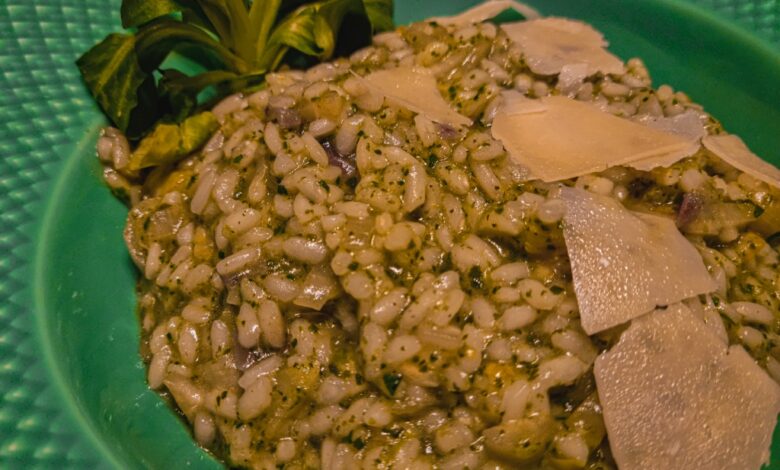 Risotto med feldsalat