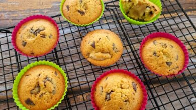 Muffins med æggelikør