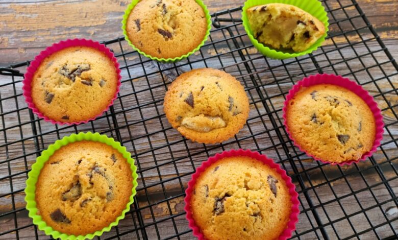 Muffins med æggelikør