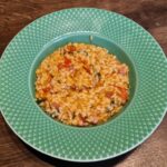 Risotto med tomat og ost