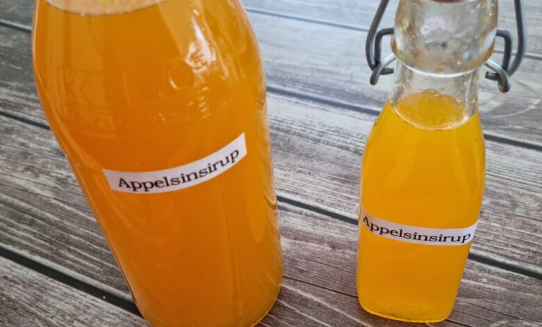 Appelsinsirup