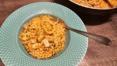 risotto med alt godt fra havet