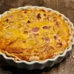 Løgtærte med bacon