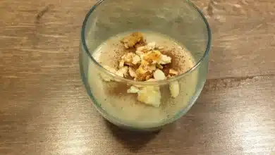 Panna cotta med nougat
