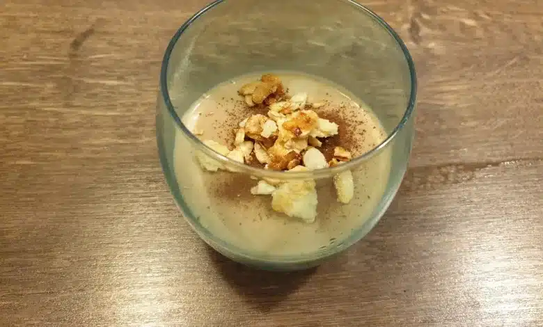 Panna cotta med nougat