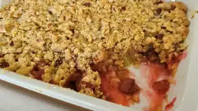 Rabarbercrumble